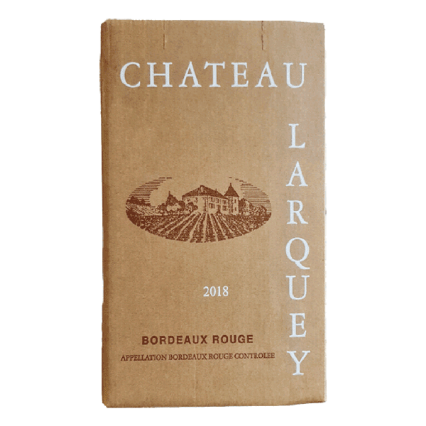 Bag In Box cubi 10 litres Bordeaux rouge chateau larquey caudrot
